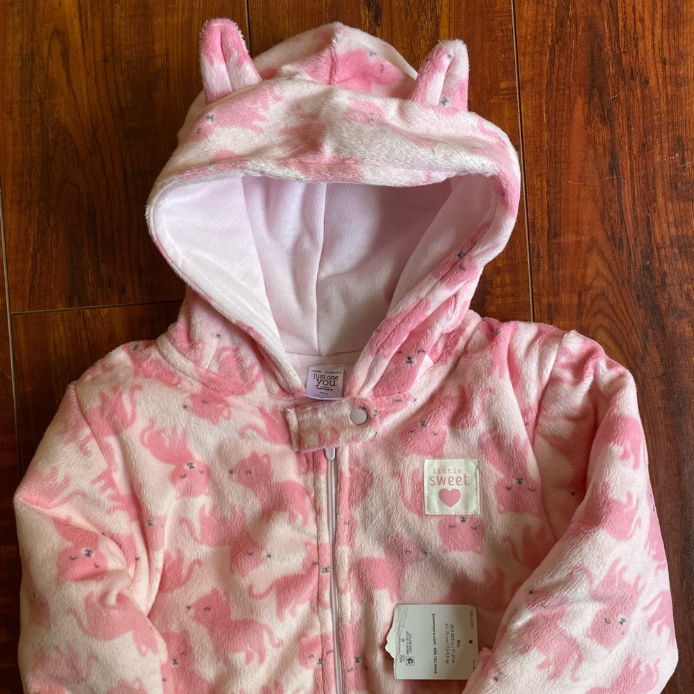 Girls 9 month warm suit